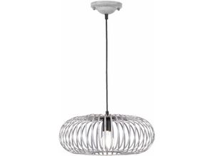 4017807351767 - Eglo - Hänge Leuchte Pendel Schlafzimmer Lampe Metall Käfig grau Decken Strahler Leuchten 306900161