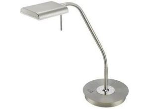 4017807367577 - Leuchten - led Schreibtischleuchte bergamo Silber flexibel Sensordimmer - Höhe 50cm