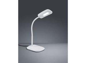 4017807369489 - Reality Leuchten - led Schreibtischleuchte boa in Weiß mit Flex Gelenk & 4-fach Dimmer 36cm