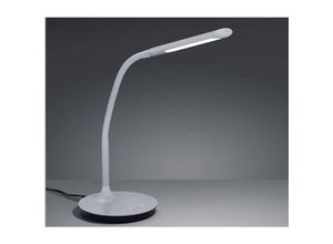 4017807372328 - Leuchten - led Schreibtischleuchte polo Grau dimmbar 41cm hoch mit Flexgelenk