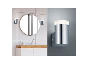4017807382846 - Leuchten - led Badezimmer Wandleuchte ray in Chrom 83cm - Spiegelleuchte