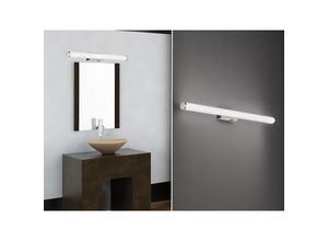 4017807384062 - Leuchten - led Bad Wandleuchte mattimo mit Schalter Chrom 80cm - Spiegelleuchte