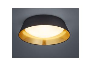 4017807384758 - Reality Leuchten - led Decken Leuchte Schlaf Gäste Zimmer Lampe Textil gold Strahler Reality R62871879