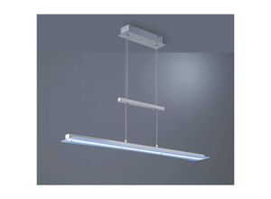 4017807392494 - Reality Leuchten - Exklusive led Pendelleuchte smash Silber - höhenverstellbar touch Dimmer