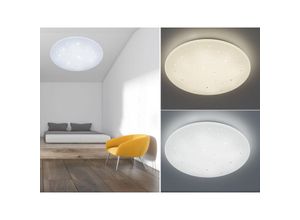 4017807394627 - Reality Leuchten - led Deckenleuchte achat dimmbar Sternenhimmel & Fernbedienung Ø60cm