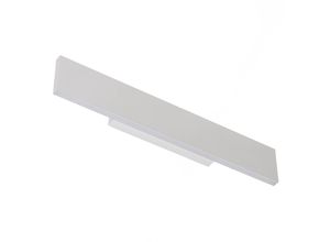 4017807404593 - Leuchten - Flache led Wandleuchte concha Up and Down Light Weiß matt - 3 Stufen Dimmer 47cm