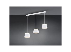 4017807425581 - Leuchten - Balkenpendelleuchte baroness mit 3 Metallschirmen weiß matt ø 25cm 4017807425581 - Leuchten - Balkenpendelleuchte baroness mit 3 Metallschirmen weiß matt ø 25cm