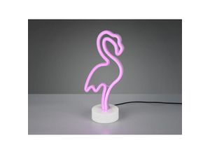 4017807429411 - Lighting - Flamingo-tischleuchte led 18w aus weiem kunststoff mit an aus-schalter und usb-kabel r55240101