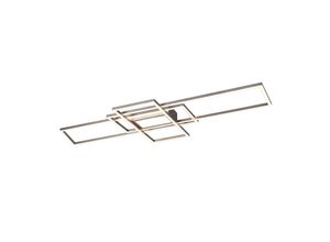 4017807449525 - Leuchten - 620010407 Nickel matt led Deckenleuchte irvine Deckenlampe ca 105 x 42 cm