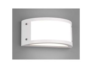 4017807453492 - Reality Leuchten - led Außenwandleuchte kendal halbrund in Weiß matt Breite 248 cm 4017807453492 - Reality Leuchten - led Außenwandleuchte kendal halbrund in Weiß matt Breite 248 cm
