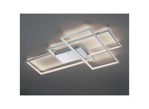 4017807453898 - Leuchten - Multifunktions wiz led Deckenleuchte thiago Silber 114 cm lang mit Fernbedienung