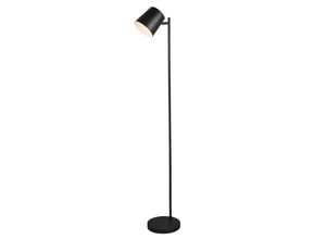 4017807467253 - Reality Leuchten - Kleine Akku Stehlampe blake kabellos - dimmbar Metall Schwarz Höhe 125cm