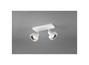 4017807469202 - Iperbriko - Deckenleuchte 2 verstellbare Strahler Leon White Trio Lighting