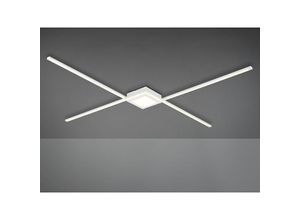 4017807477108 - Leuchten - Minimalistische led Stab Deckenlampe oxford in Weiß matt mit Switch Dimmer