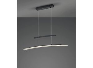 4017807481396 - Reality Leuchten - led Pendelleuchte samos Schwarz dimmbar höhenverstellbar - 80cm breit