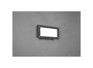 4017807491401 - Iperbriko - Wand-LED-Stufenleuchte für den Außenbereich Kelly Anthrazit Aluminium IP44 Trio-Beleuchtung