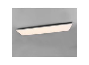 4017807501940 - Reality Leuchten - led Deckenleuchte alpha Titan großes Panel rechteckig 119x29cm 5cm ultra slim