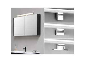 4017807507591 - Leuchten - led Badezimmer Wandleuchte lino in Chrom Breite 40cm - Spiegelleuchte