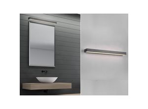 4017807507911 - Leuchten - led Badezimmer Wandleuchte rocco Schwarz 60cm - Up-Down Spiegelleuchte