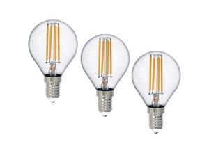 4017807508901 - Leuchten - E14 Filament led 3Stk - 2 Watt 250 Lumen warmweiß ø 4cm - nicht dimmbar