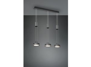 4017807510089 - Leuchten - led Pendelleuchte franklin höhenverstellbar 2-flammig in Anthrazit 55cm