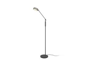 4017807525366 - Leuchten - Dimmbare led Stehleuchte franklin schwenkbar Höhe 133cm Anthrazit