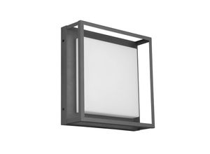 4017807529326 - Webmarketpoint - led Außen Wand- Deckenleuchte witham im Bauhaus Stil Anthrazit 30cm