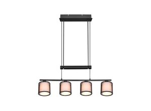 4017807538410 - Leuchten - Esszimmerlampe Deckenlampe Pendellampe Hängeleuchte Metall Schwarz b 825 cm