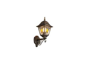 4017807543520 - Lighting - imperia wandleuchte 1xe27 ip44 rost- 205860128