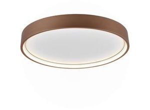 4017807575026 - Leuchten - Flache led Deckenleuchte doha Coffee matt ø 45cm