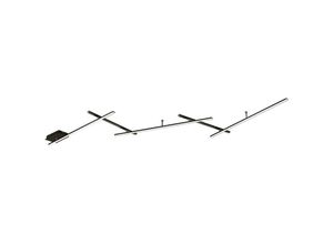 4017807575118 - Leuchten - 674610532 Deckenleuchte indira schwarz matt 25W led Höhe ca 6 cm