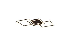 4017807577129 - Reality Leuchten - Led-deckenleuchte trio lighting trail 31w 3000k mattschwarz - r64493132