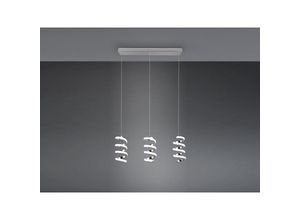 4017807588422 - Reality Leuchten - led Pendelleuchte laola in 3 Stufen dimmbar Chrom - 62cm breit