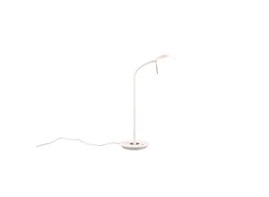 4017807588675 - Leuchten - led Schreibtischleuchte monza dimmbar mit Flexarm Höhe 57cm Weiß