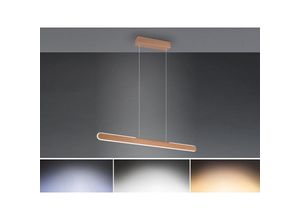 4017807597967 - Leuchten - Höhenverstellbare led Pendelleuchte helios touch dimmbar Coffee Breite 100cm