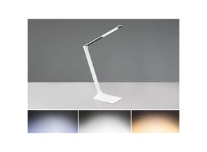 4017807600193 - Leuchten - led Schreibtischleuchte travis mit usb Ladefunktion Weiß Höhe 71cm