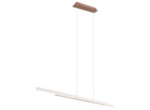 4017807612547 - Leuchten LED Pendelleuchte Odio 28W coffee Deckenlampen & Kronleuchter