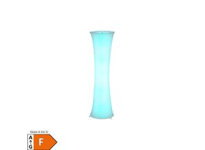 4017807638882 - Stehleuchte aus Textil in weiß mit Trittschalter und RGB 4017807638882 - Stehleuchte aus Textil in weiß mit Trittschalter und RGB