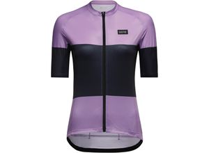 4017912658355 - GOREWEAR Spirit Stripes Trikot Damen in scrub purple-orbit blue