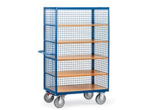 4017976019154 - Fetra fetra 3393 Schrankwagen Stahl pulverbeschichtet Traglast (max) 750 kg Brillantblau (RAL 5007)