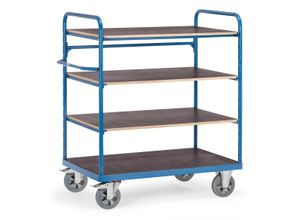 4017976182025 - Fetra fetra 18202 Etagenwagen Stahl pulverbeschichtet Traglast (max) 1200 kg Brillantblau (RAL 5007)