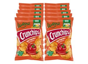4018077004247 - Lorenz Crunchips Hot Paprika 150 g 10er Pack