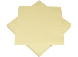 4018164022413 - Servietten BASIC CREME (BT 33x33 cm)