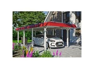 4018211023486 - SKAN HOLZ Carport Wendland 362 x 870 cm mit Aluminiumdach