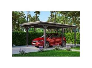 4018211031009 - SKAN HOLZ Carport Emsland 354 x 604 cm mit EPDM-Dach