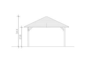 4018211371785 - SKAN HOLZ Pavillon Cannes 4 Leimholz natur