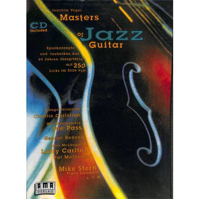 4018262101232 - Noten Masters of Jazz Guitar AMA Verlag AMA 610123 Joachim Vogel incl CD