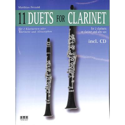 4018262102475 - 11 Duets for clarinet