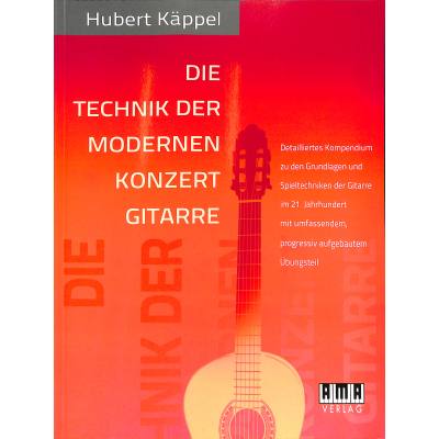 4018262104257 - Die Technik der modernen Konzertgitarre