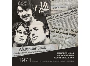 4018262267860 - 1971-Live Im Deutschen Hygiene-Museum Dresden - Manfred Krug Uschi Bruening Klaus Lenz Band (CD)